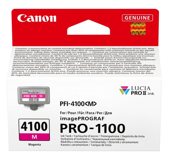 Canon PFI-4100M Magenta Ink Cartridge - (6779C001)