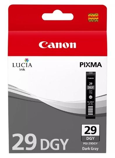 Canon PGI-29DGY Dark Grey Ink Cartridge - (4870B001AA)