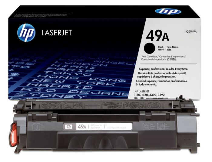 HP 49A Black Toner Cartridge - (Q5949A)