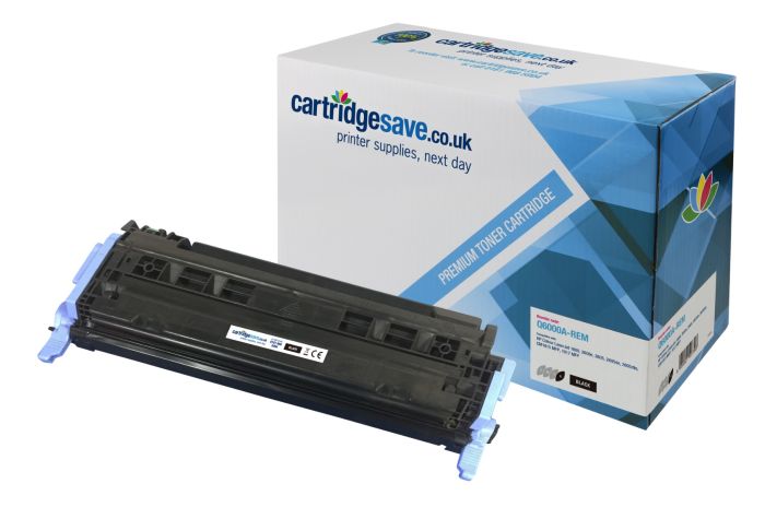 Compatible HP 124A Black Toner Cartridge - (Q6000A)