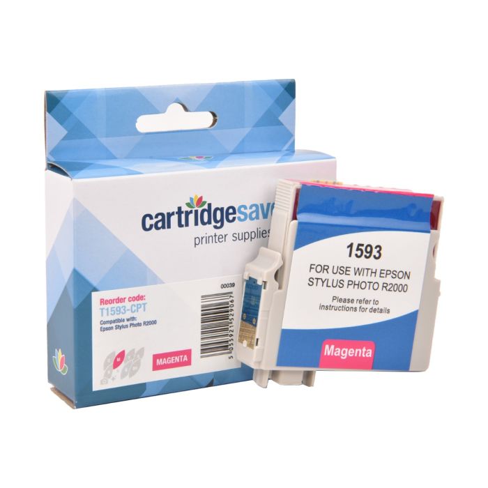 Compatible Epson T1593 Magenta Ink Cartridge