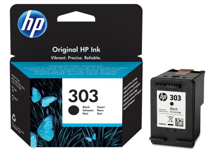 HP 303 Black Ink Cartridge - (T6N02AE)