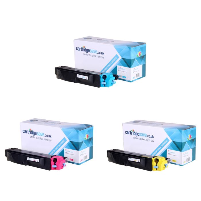 Compatible Kyocera TK-5140 3 Colour Toner Cartridge Multipack