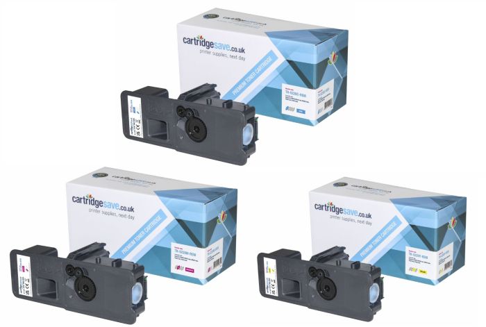 Compatible Kyocera TK-5220 3 Colour Toner Cartridge Multipack