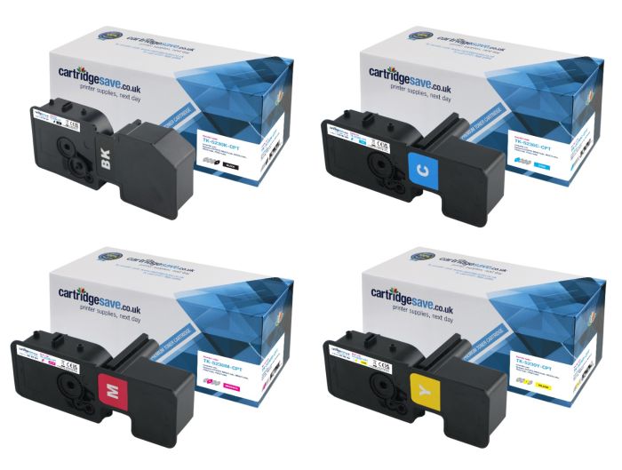 Compatible Kyocera TK-5230 High Capacity 4 Colour Toner Cartridge Multipack