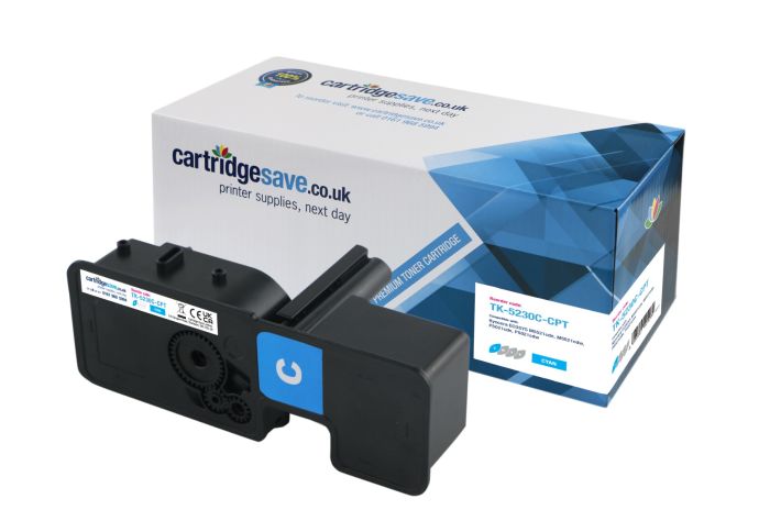 Compatible Kyocera TK-5230C High Capacity Cyan Toner Cartridge (1T02R9CNL0)