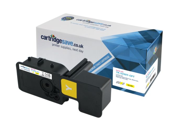 Compatible Kyocera TK-5230Y High Capacity Yellow Toner Cartridge (1T02R9ANL0)