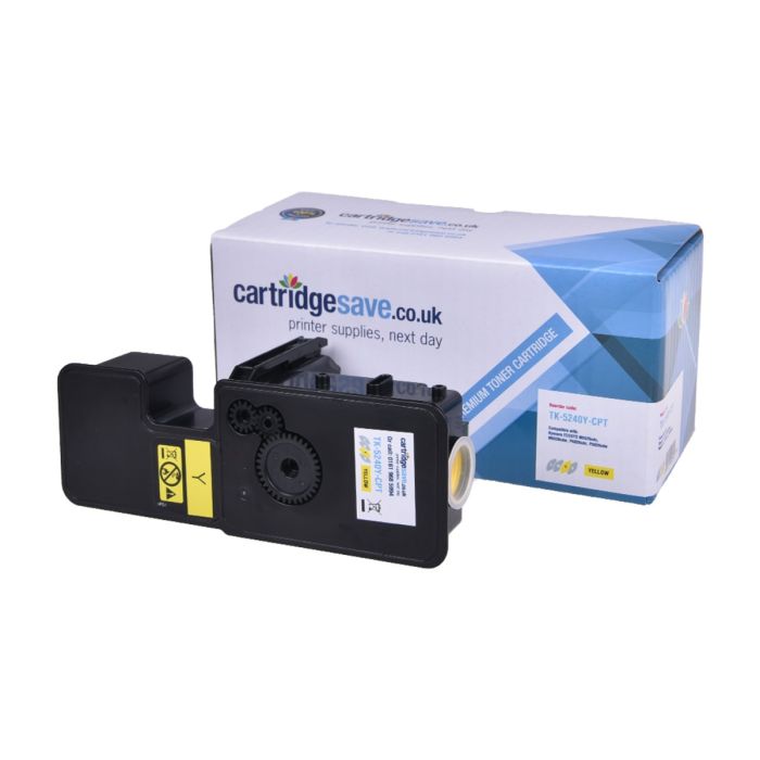 Compatible Kyocera TK-5240Y Yellow Toner Cartridge (1T02R7ANL0)