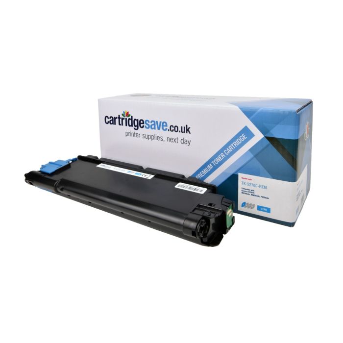 Compatible Kyocera TK-5270C Cyan Toner Cartridge - (1T02TVCNL0)