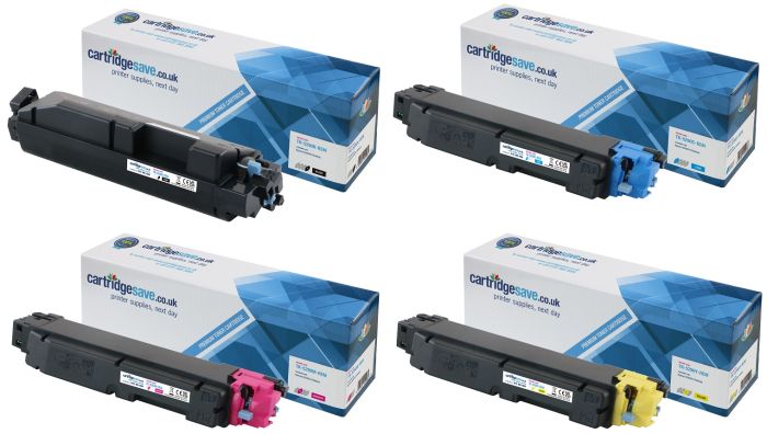 Compatible Kyocera TK-5290 4 Colour Toner Cartridge Multipack