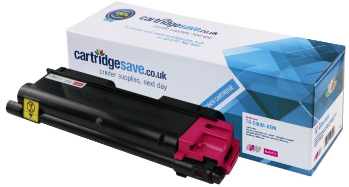 Compatible Kyocera TK-590M Magenta Toner Cartridge