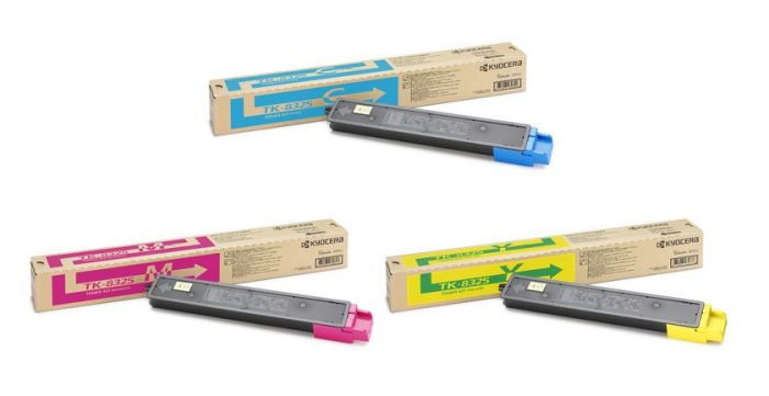 Kyocera TK-8325 3 Colour Toner Cartridge Multipack