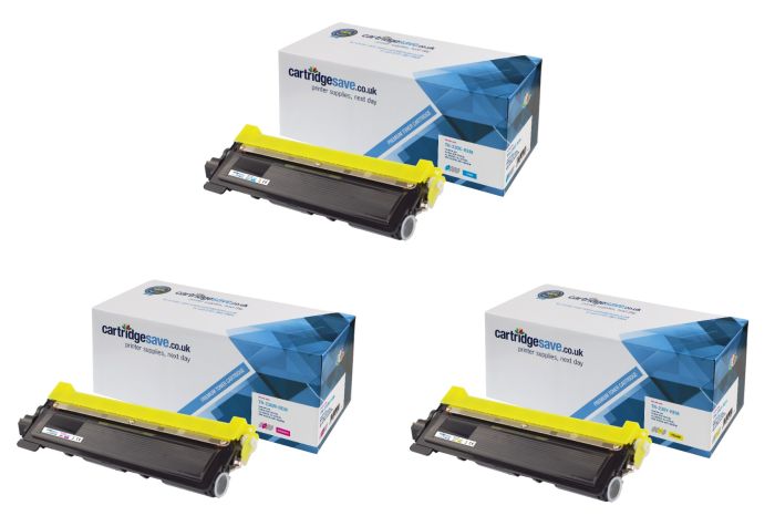 Compatible Brother TN-230 3 Colour Toner Cartridge Multipack (TN-230C/M/Y)