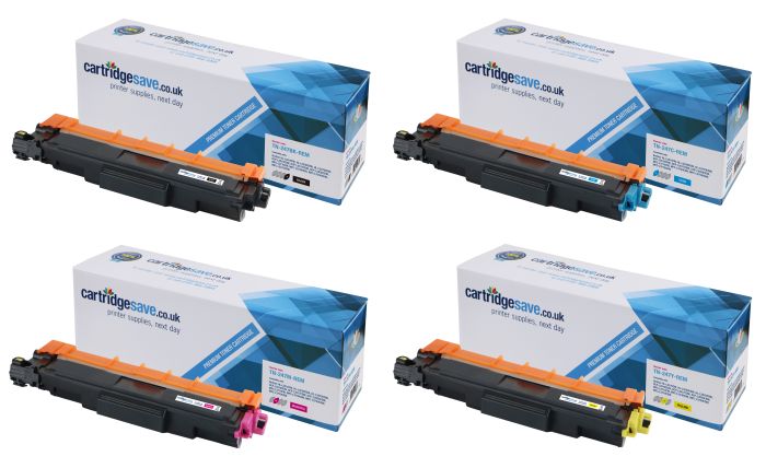 Compatible Brother TN-247 4 Colour Toner Cartridge Multipack