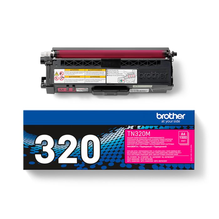 Brother TN-320M Magenta Toner Cartridge