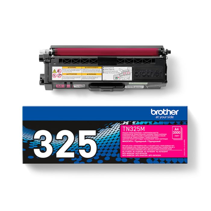 Brother TN-325M High Capacity Magenta Toner Cartridge