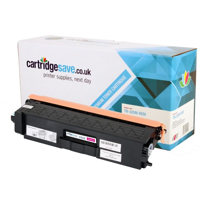 Compatible Brother TN-325M High Capacity Magenta Toner Cartridge