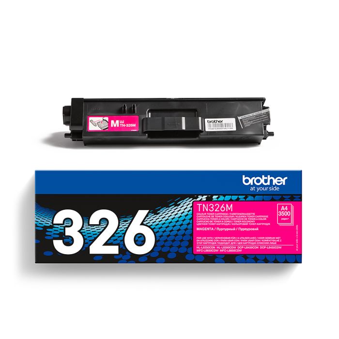 Brother TN-326M High Capacity Magenta Toner Cartridge