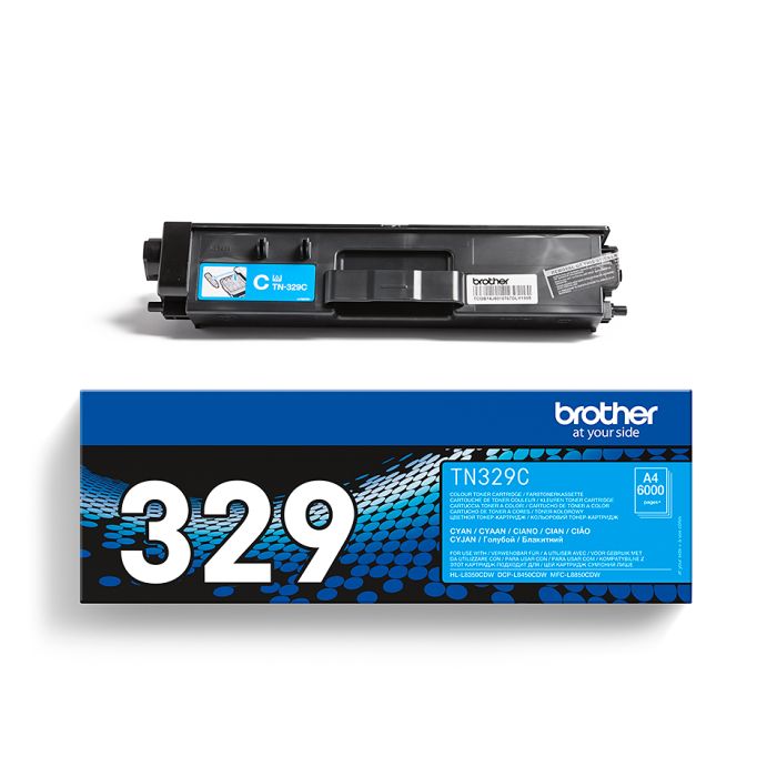 Brother TN-329C Extra High Capacity Cyan Toner Cartridge