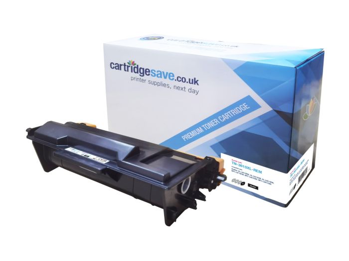 Compatible Brother TN-3610XL Ultra High Capacity Black Toner Cartridge