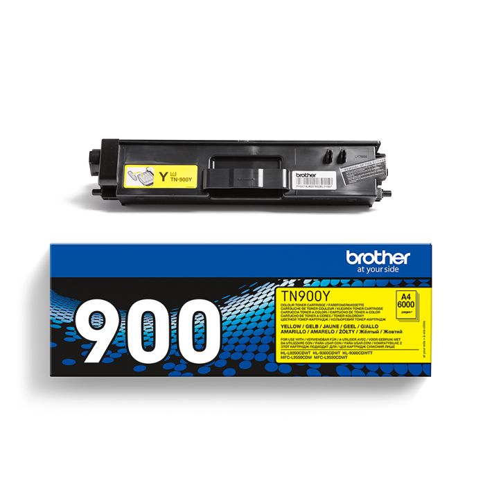 Brother TN-900Y Yellow Toner Cartridge