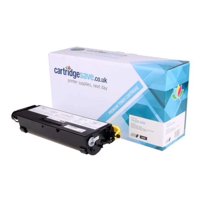 Compatible Brother TN-3280 High Capacity Black Toner Cartridge