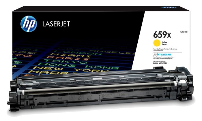 HP 659X Yellow High Capacity Toner Cartridge - (W2012X)