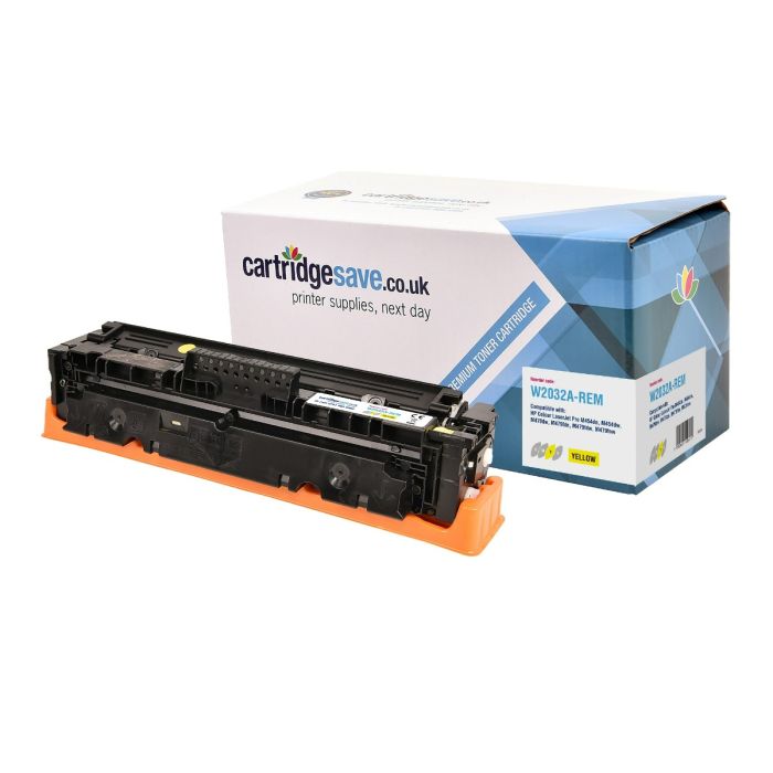 Compatible Yellow HP 415A Toner Cartridge (Replaces W2032A Laser Printer Cartridge)