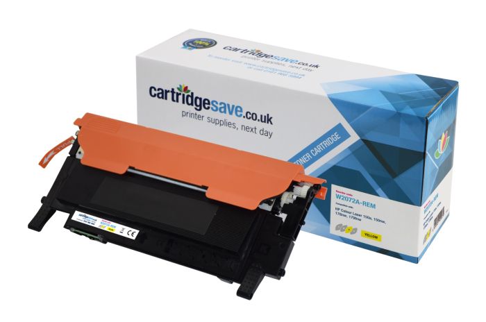 Compatible HP 117A Yellow Toner Cartridge (W2072A)