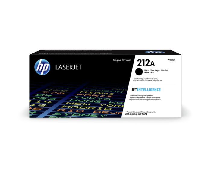 HP 212A Black Toner Cartridge - (W2120A)