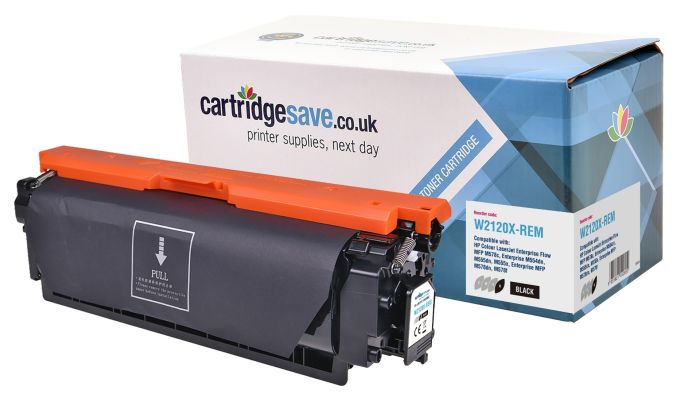 Compatible HP 212X High Capacity Black Toner Cartridge - (W2120X)