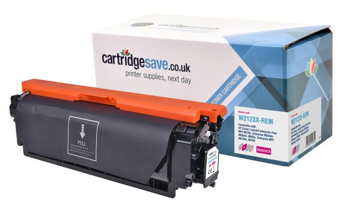 Compatible HP 212X High Capacity Magenta Toner Cartridge - (W2123X)