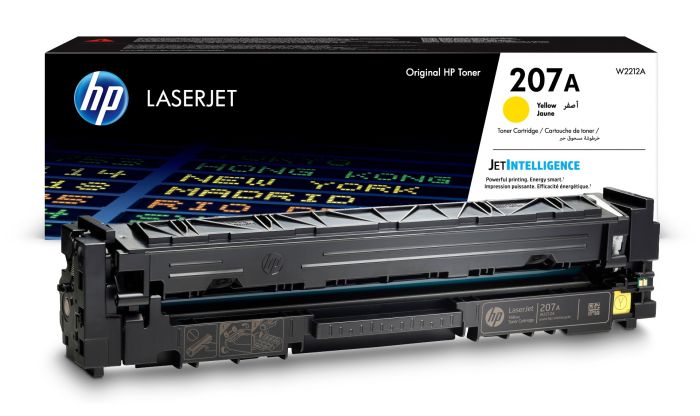 HP 207A Yellow Toner Cartridge - (W2212A)