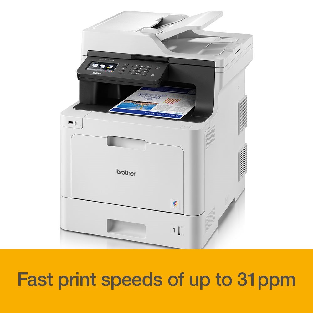 Brother DCP-L8410CDW Multi-functional LED Printer