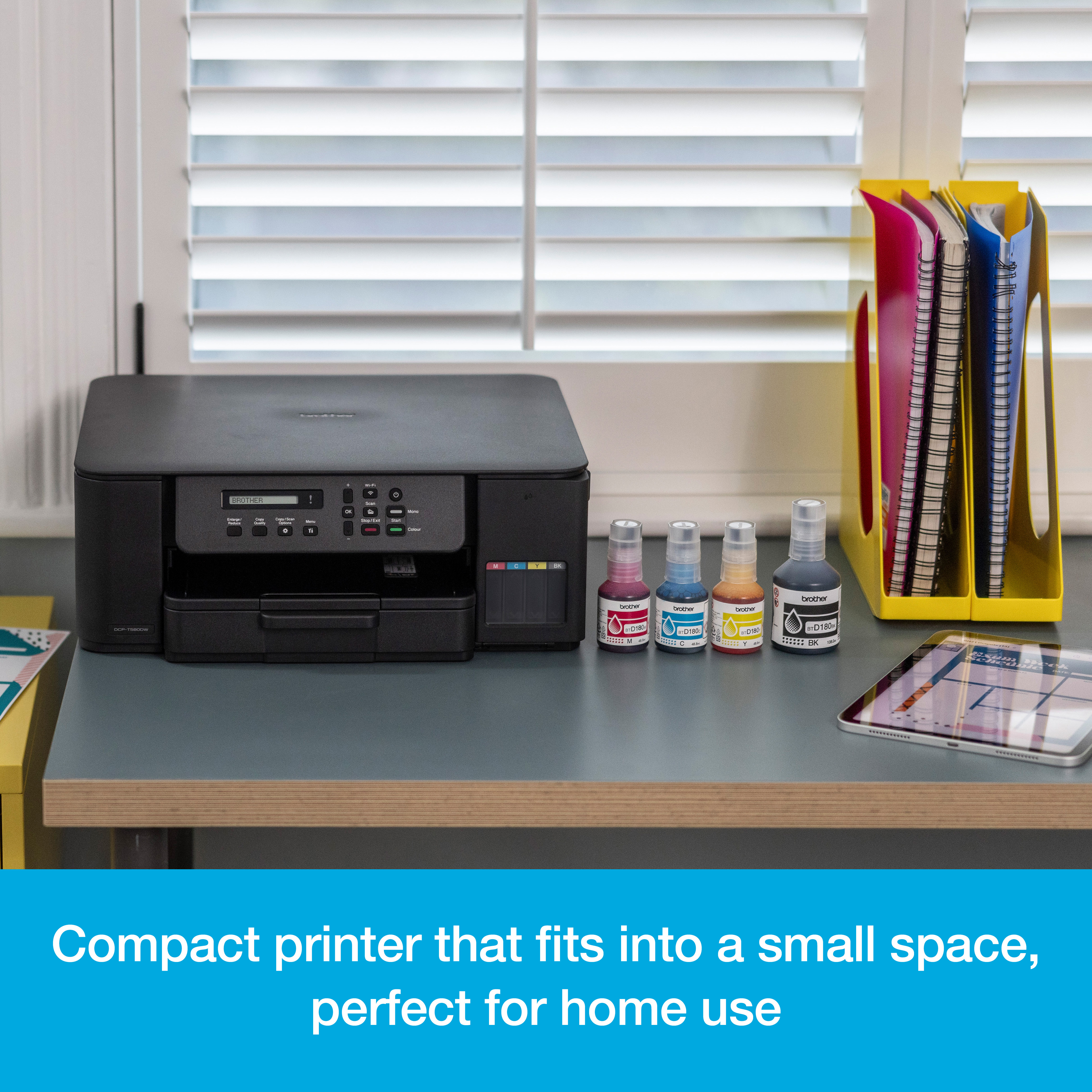 Brother DCP-T580DW A4 Multifunction Colour Inkjet Printer