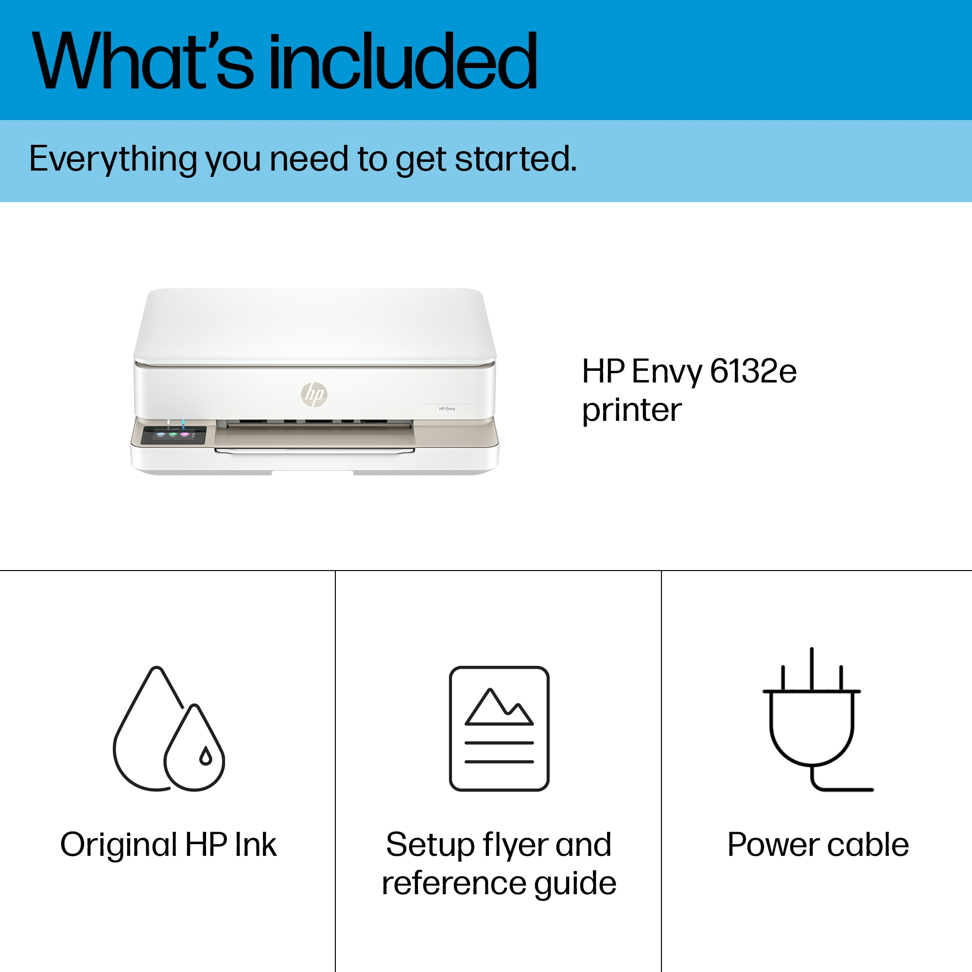 HP ENVY Photo 6132e All-in-One Colour Thermal Inkjet Printer