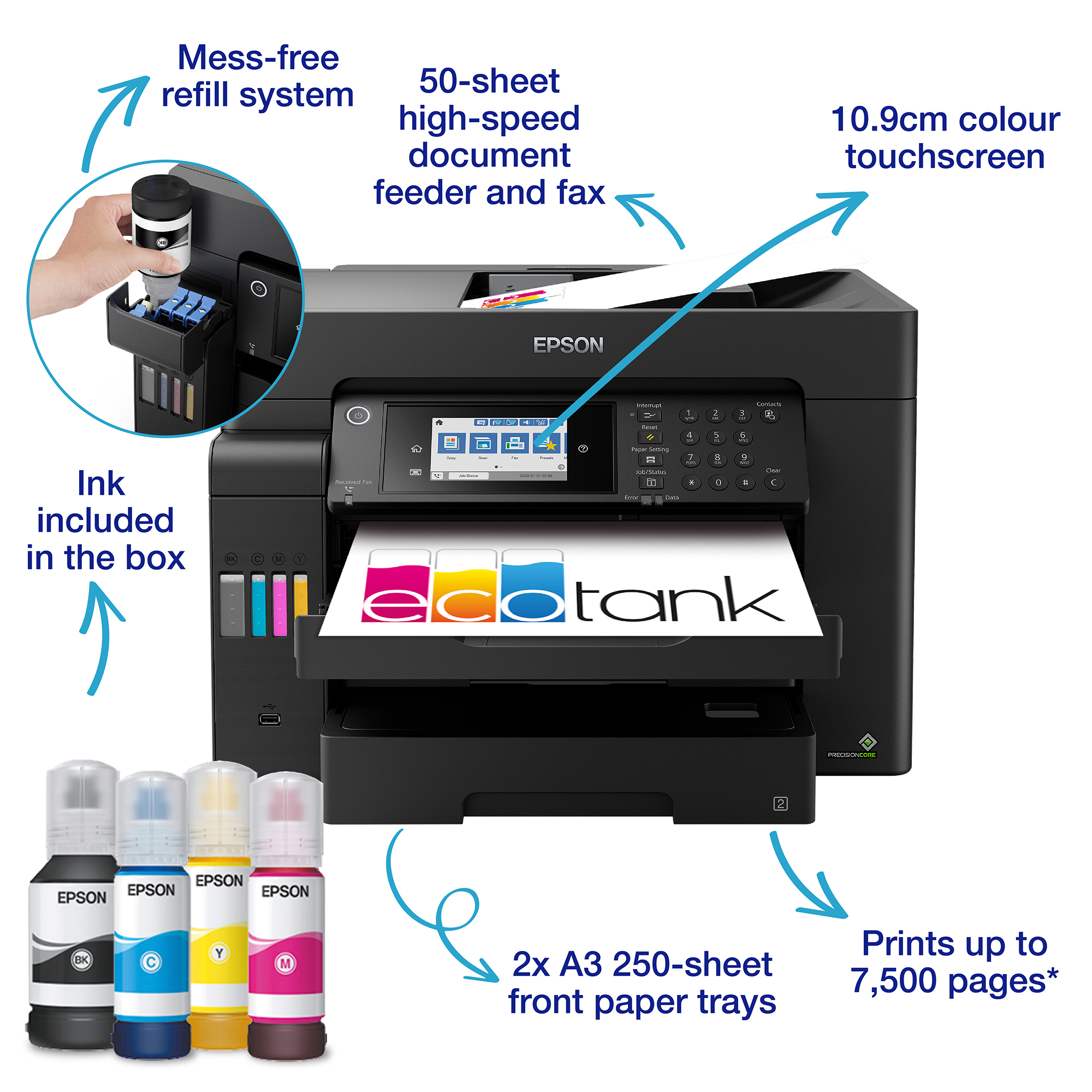 Epson EcoTank ET-16605 Colour Inkjet Printer