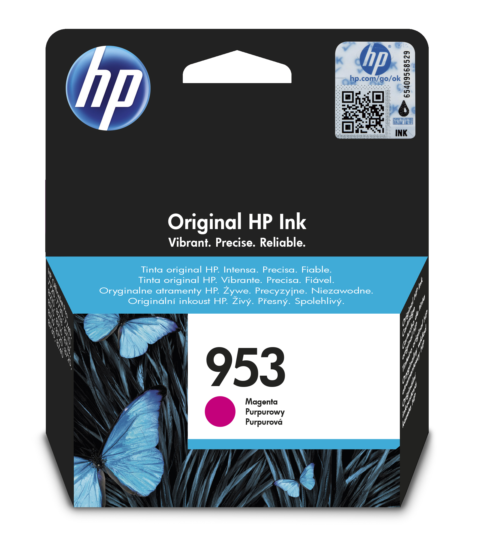 HP 953 Magenta Ink Cartridge - (F6U13AE)