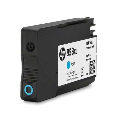 HP 953XL High Capacity Cyan Ink Cartridge - (F6U16AE)