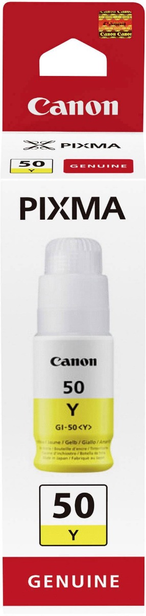 Canon GI-50Y Yellow Ink Bottle - (3405C001)