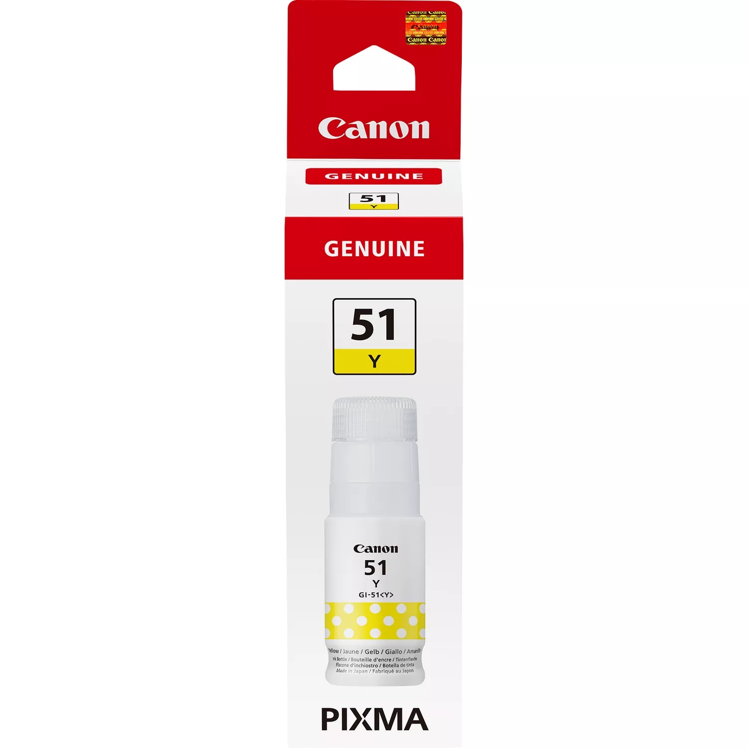 Canon GI-51Y Yellow Ink Bottle - (4548C001)