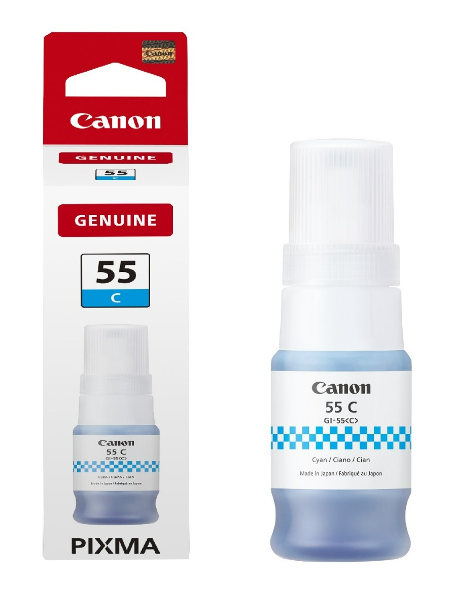 Canon GI-55C Cyan Ink Bottle - (6289C001)