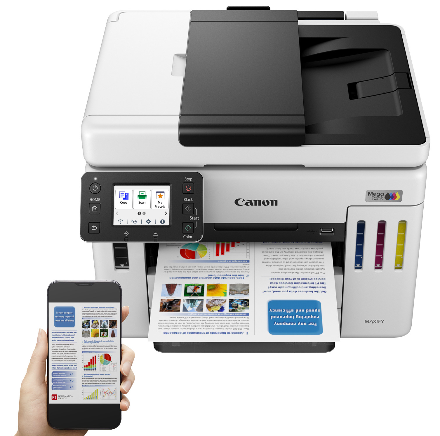 Canon Maxify GX7150 Colour Inkjet Printer