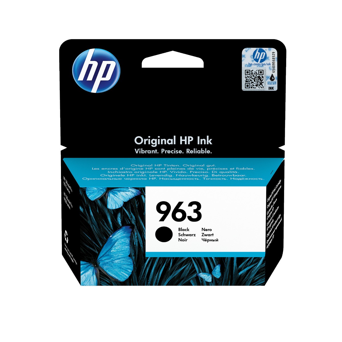 HP 963 Black Ink Cartridge (3JA26AE)