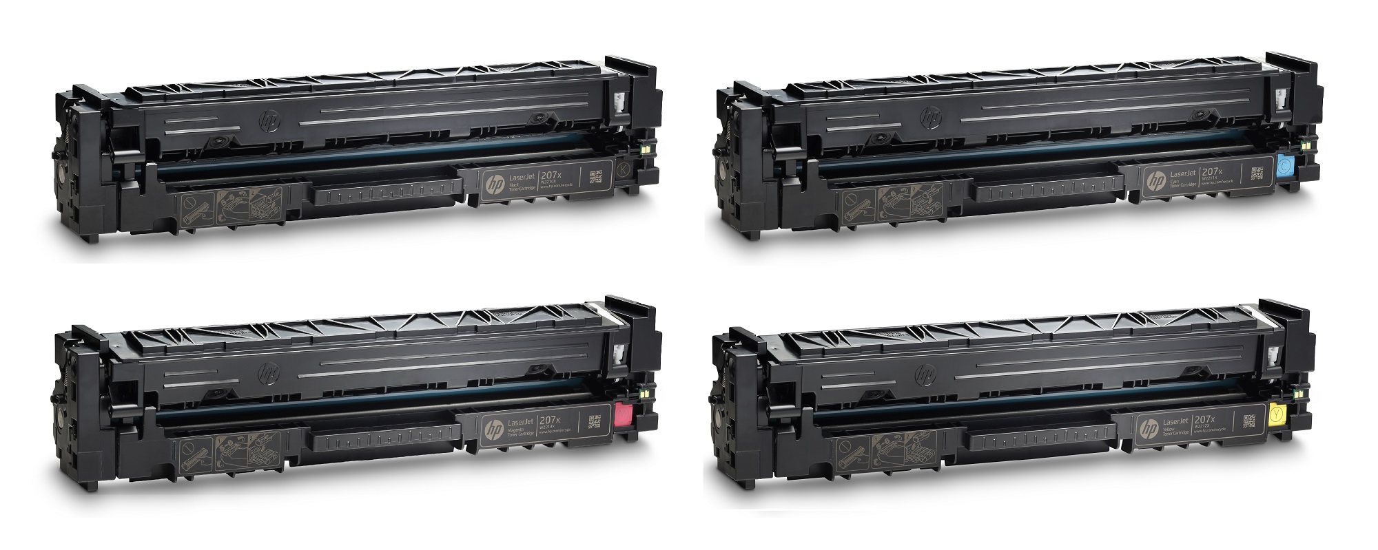 HP 207X 4 Colour High Capacity Toner Cartridge Multipack