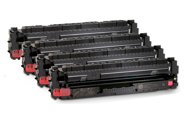 HP 410X 4 Colour High Capacity Toner Cartridge Multipack (CF410X & CF252XM)