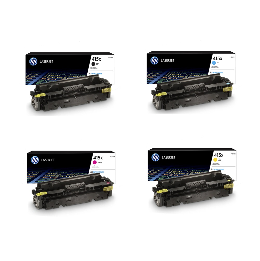 HP 415X High Capacity 4 Colour Toner Cartridge Multipack