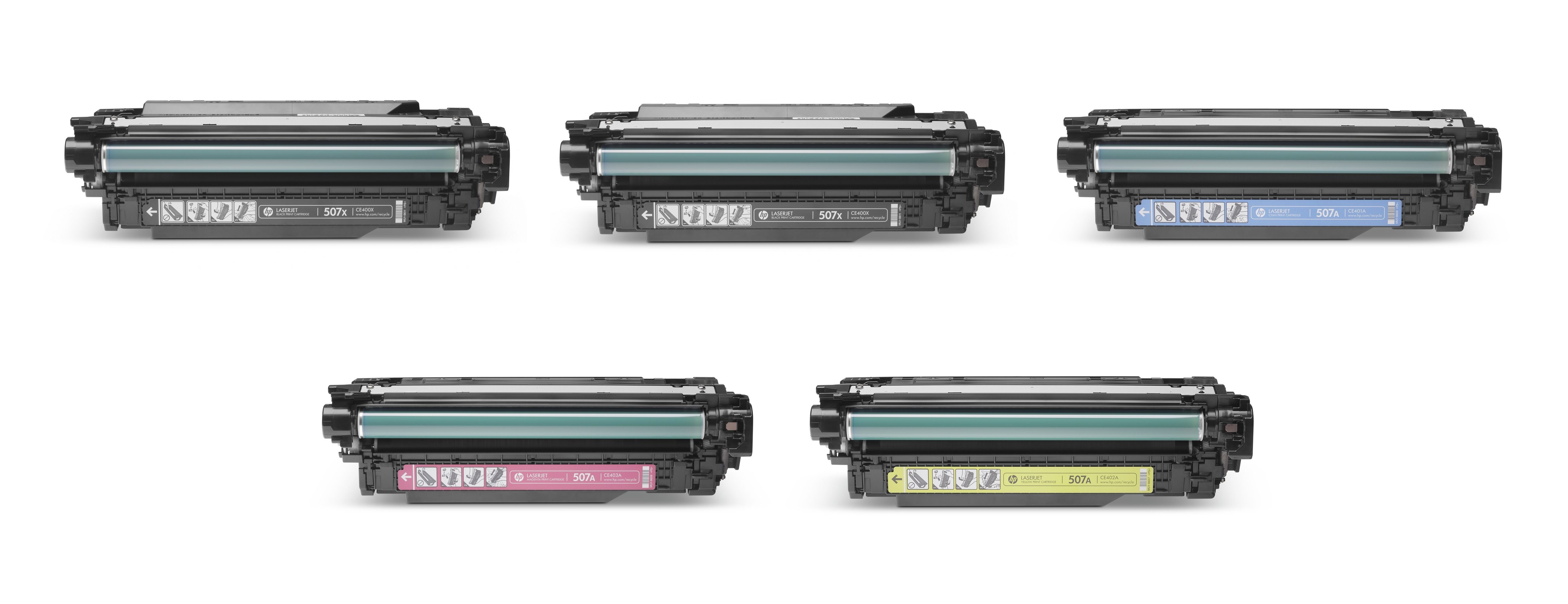 HP 507 5 Colour Toner Cartridge Multipack