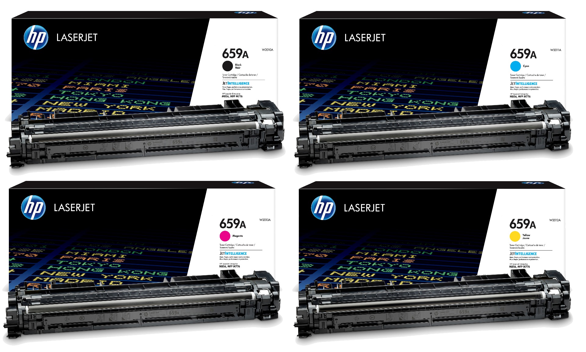 HP 659A 4 Colour Toner Cartridge Multipack