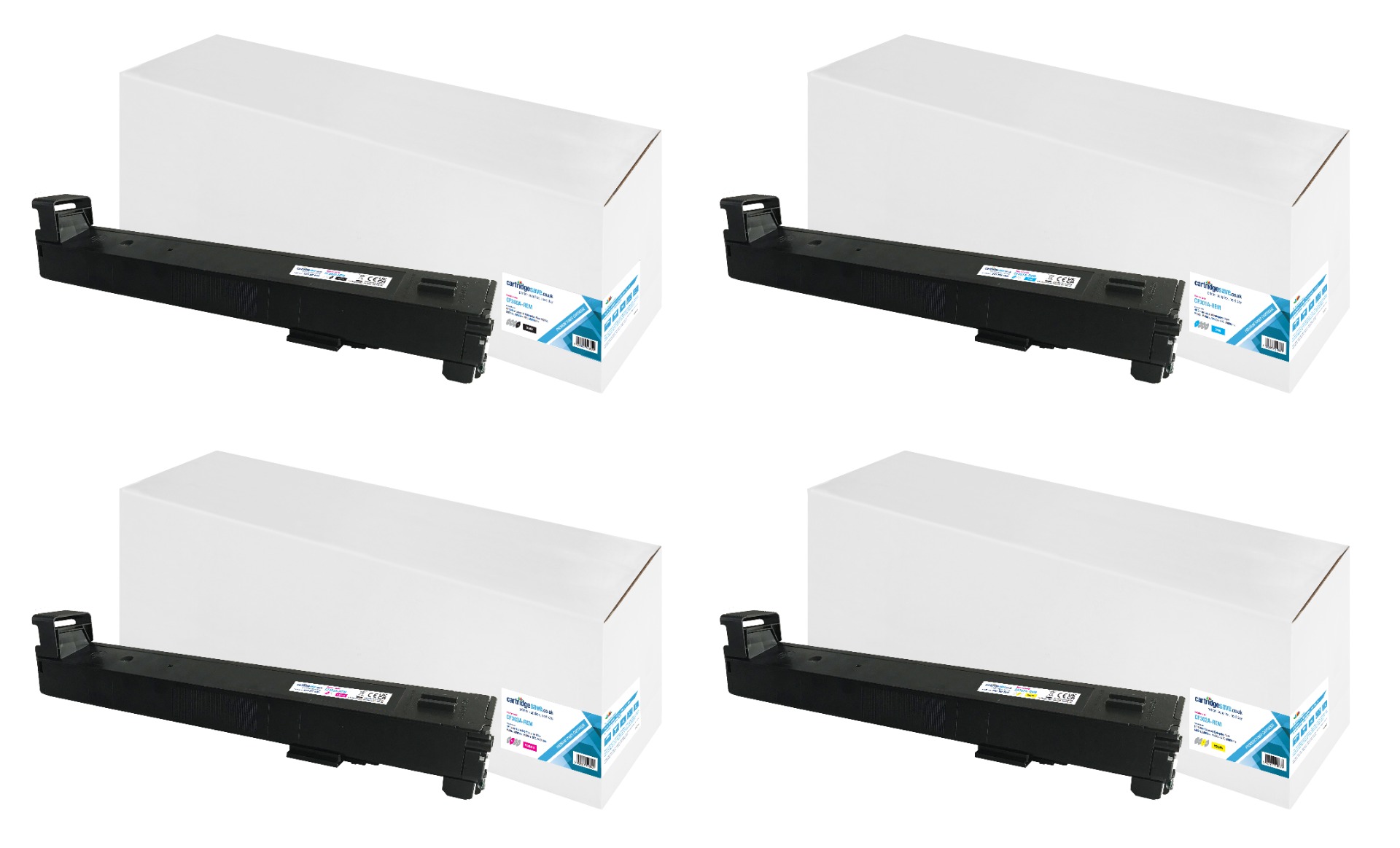 Compatible HP 827A 4 Colour Toner Cartridge Multipack